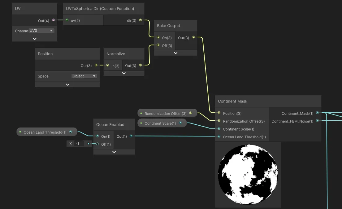 Baking Branch Shader Graph