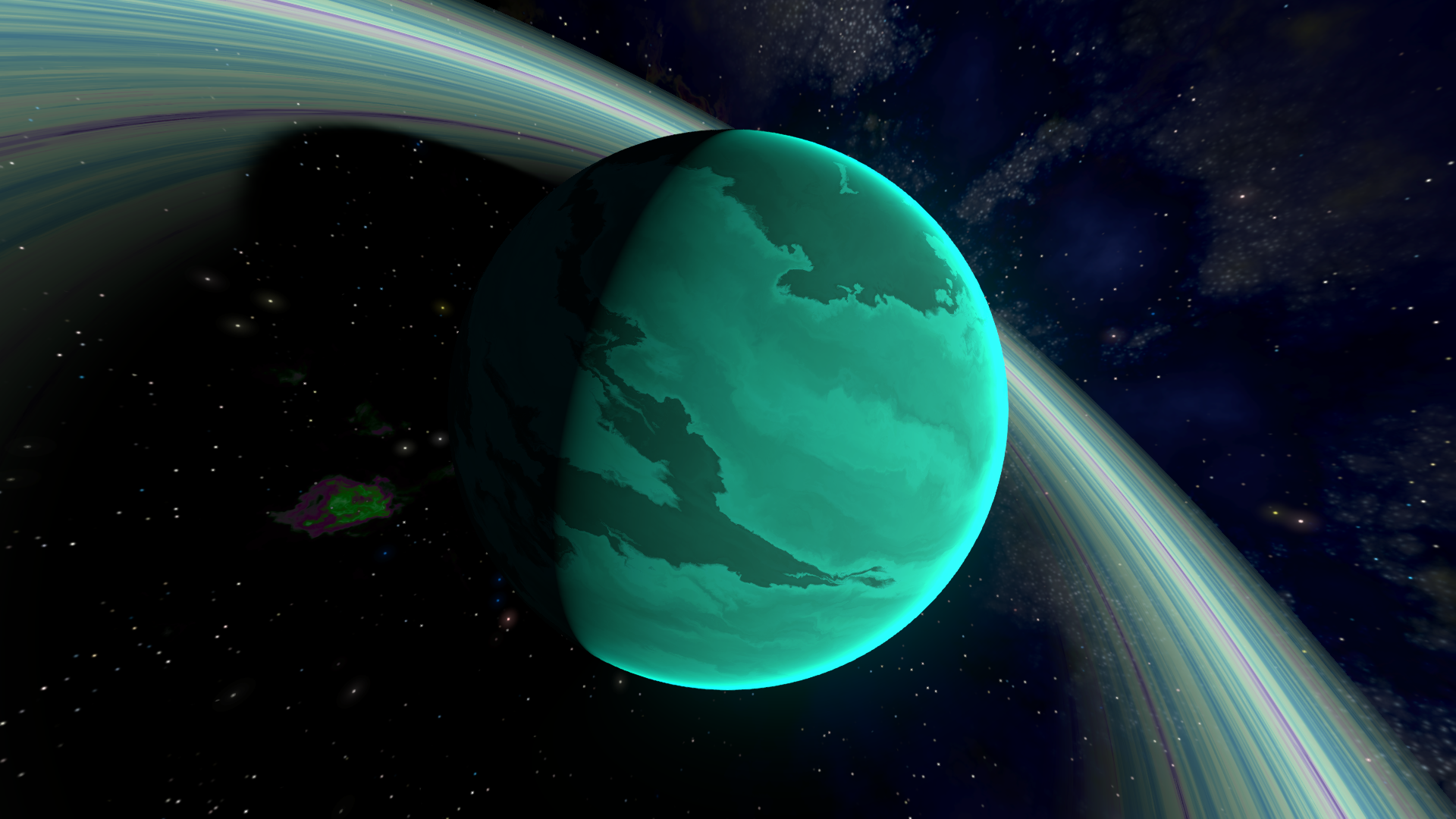 Procedural Celestial Body Materials Image
