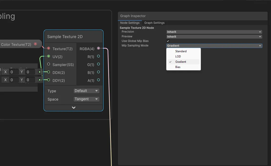 Mip Sampling Mode