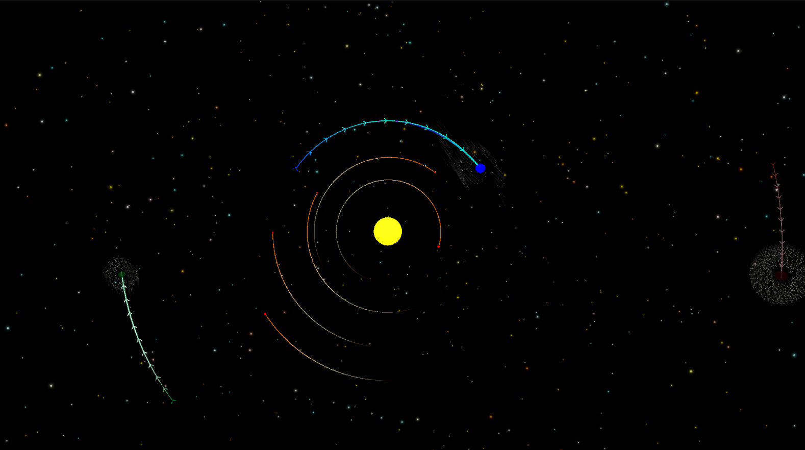ECS N-Body Simulation Image