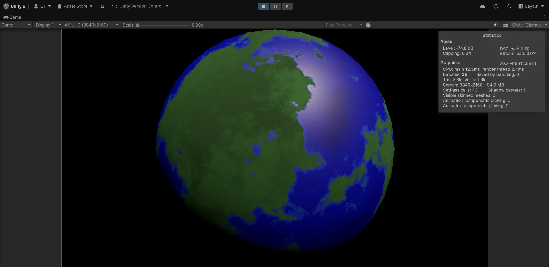 Planet Shader Performance