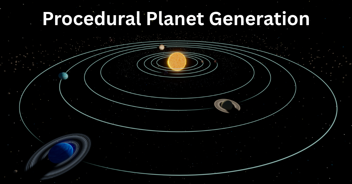 Procedural Planet Generation Image