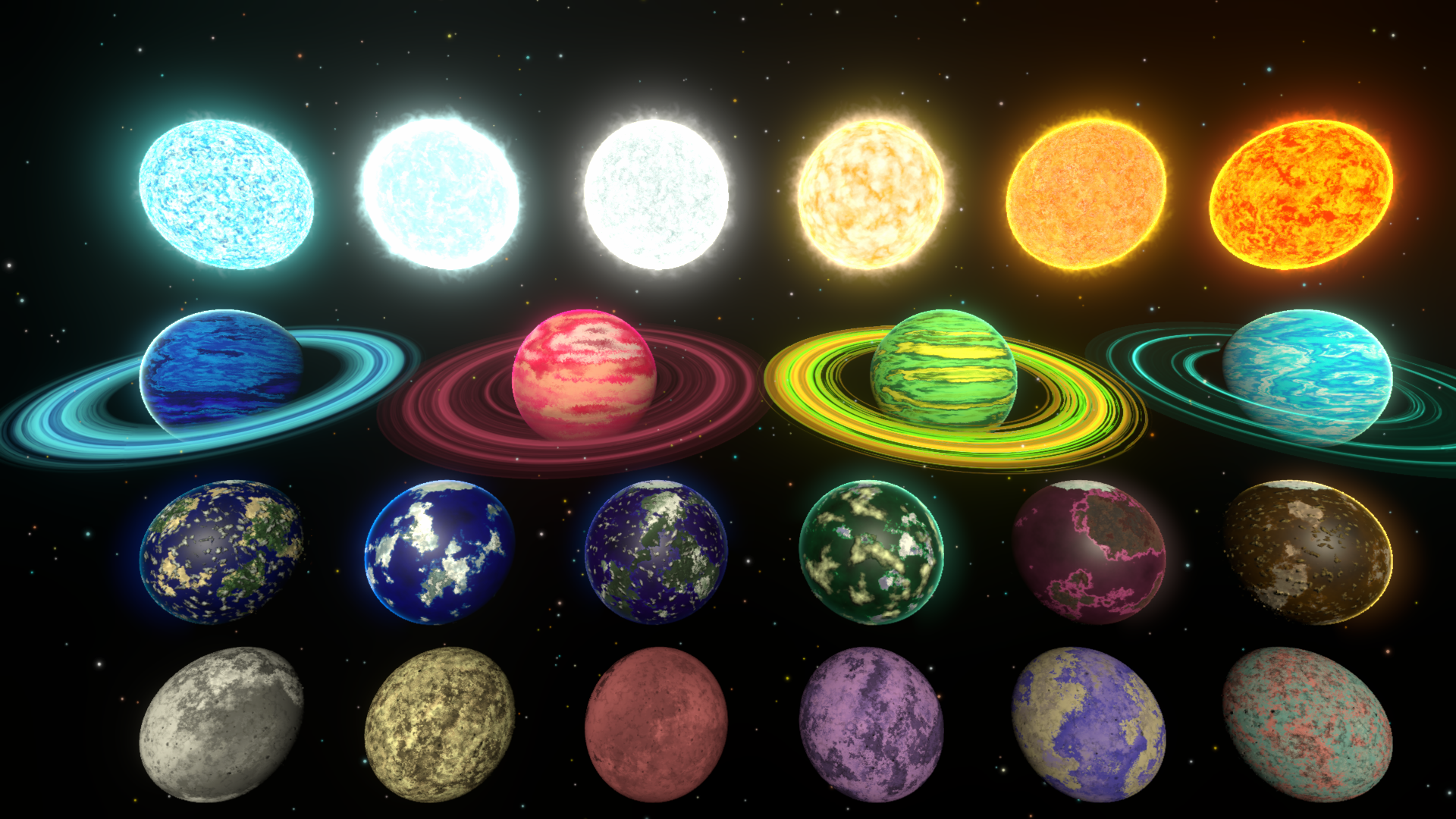 Procedural Planet Generation Image