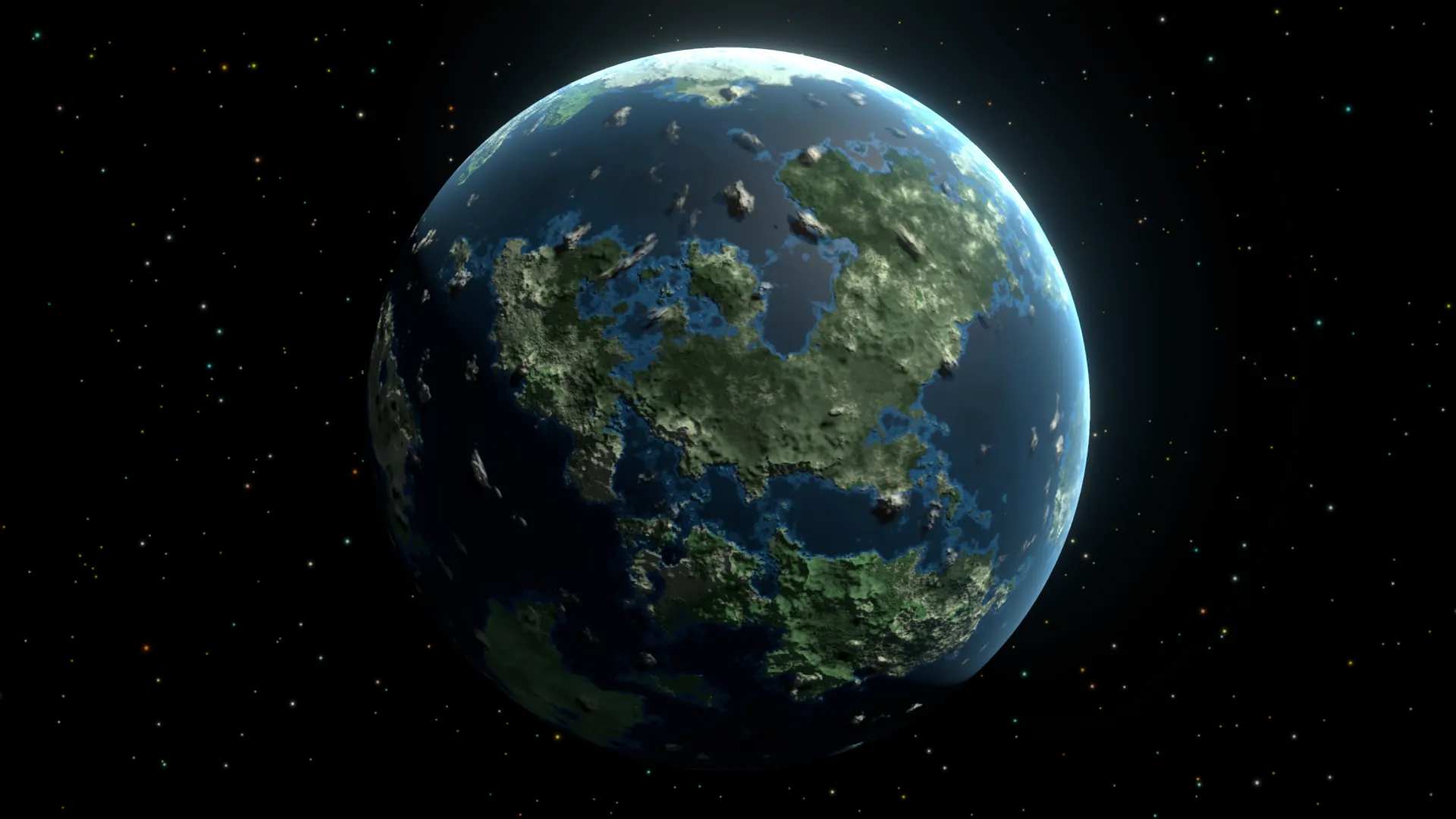 Procedural Planet Example