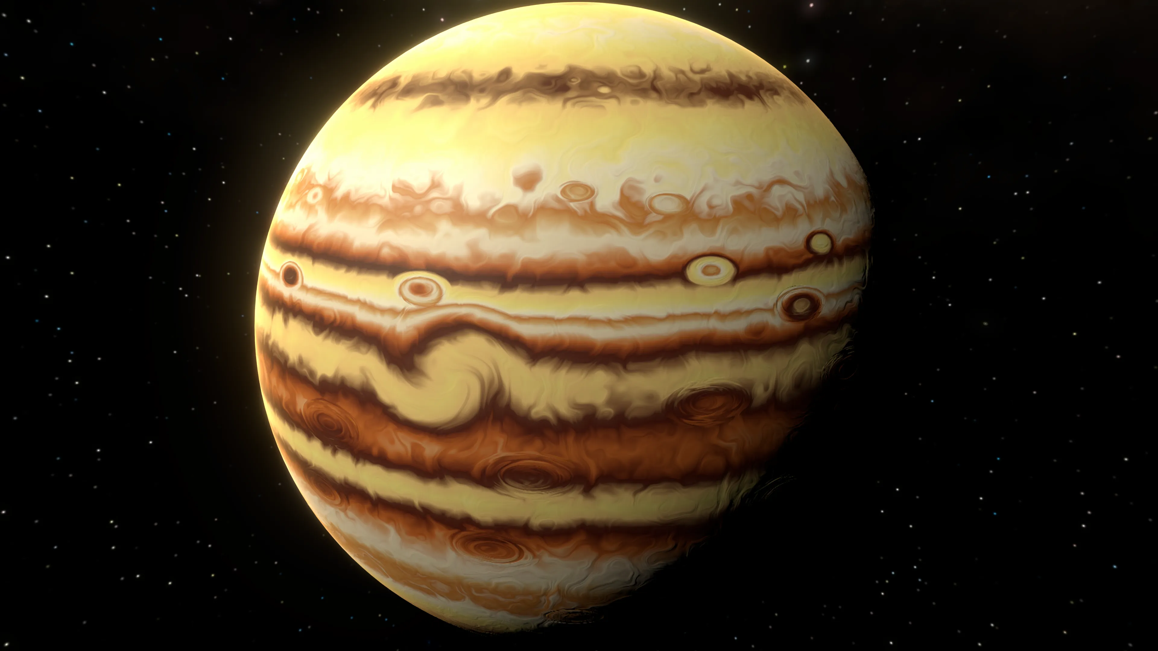 UV Distortion Gas Giant