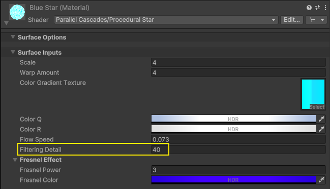 Filtering Detail Property