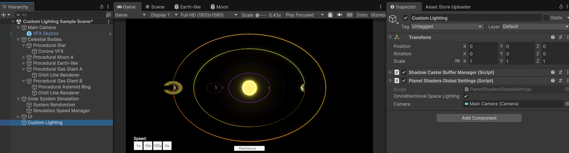 Orthographic Camera Reference
