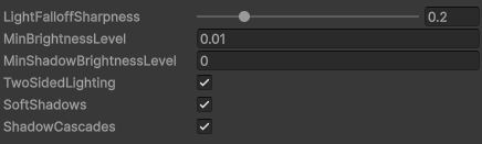 Light Override Properties