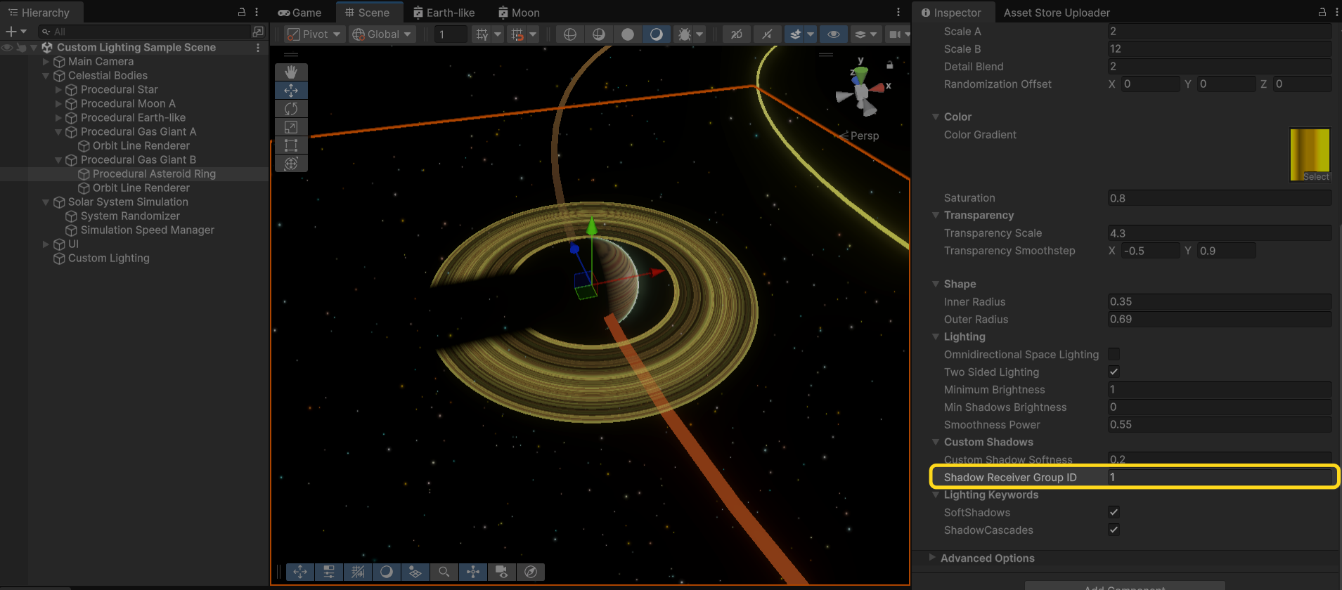 Shadow Receiver Group ID